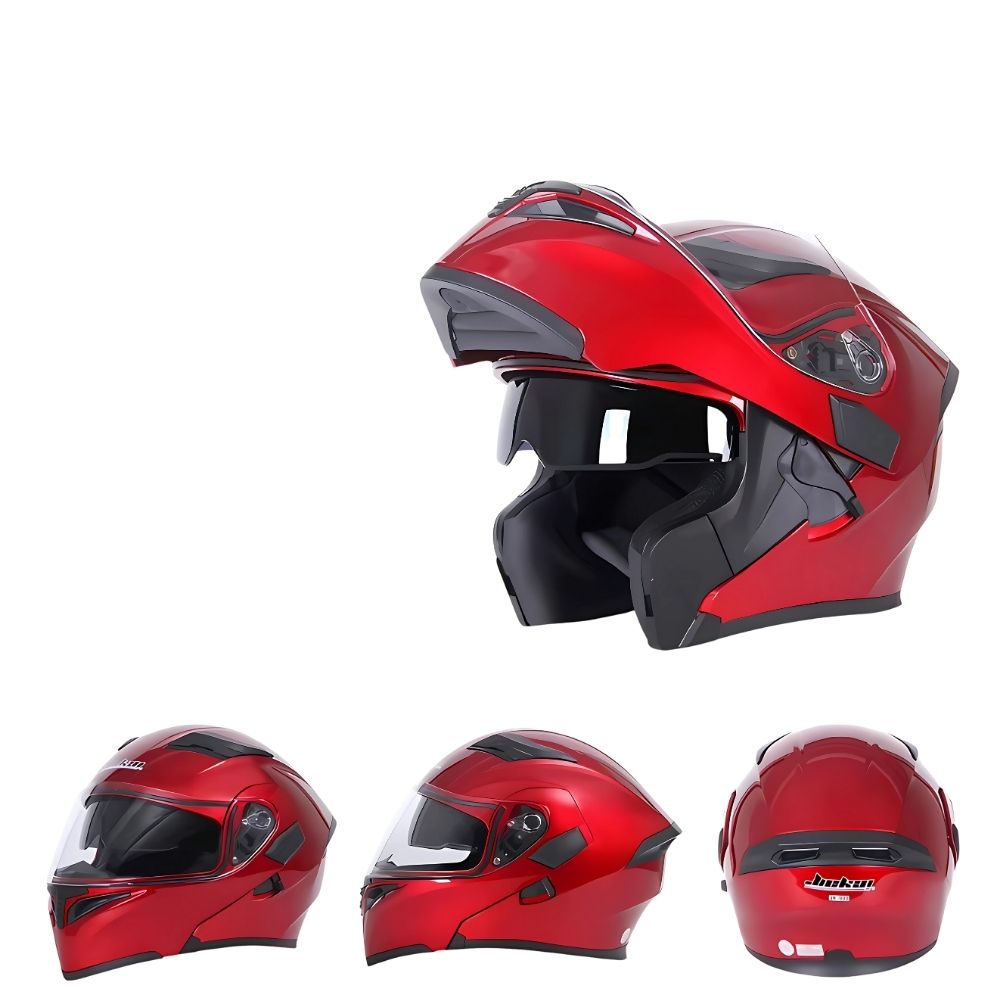 Casque Moto Modulable IronGuard – Double Visière Antibuée – Homologué ECE