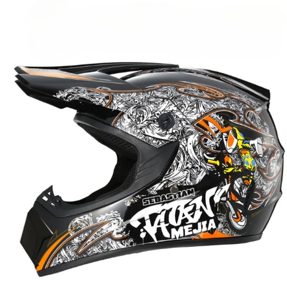 Casque Moto Enfant Homologué – WildRush Kid