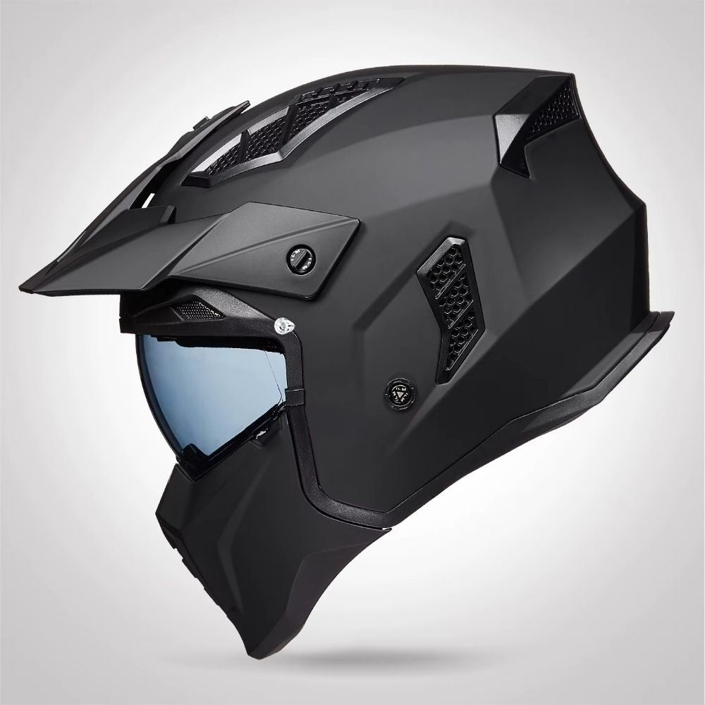 Casque Moto Modulable ILM Homme-Femme – Homologué ECE – Sécurité & Polyvalence 4-en-1