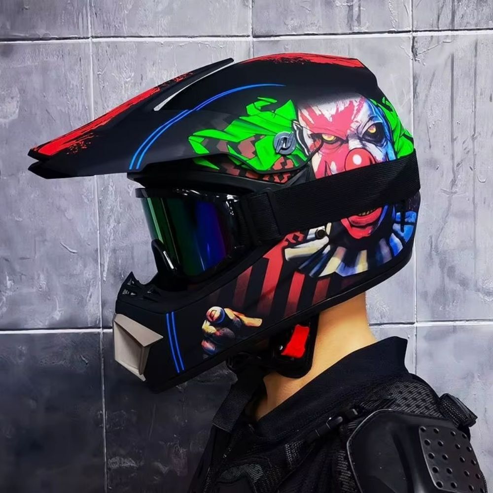 Casque Moto Enfant Homologué – Blaze Storm