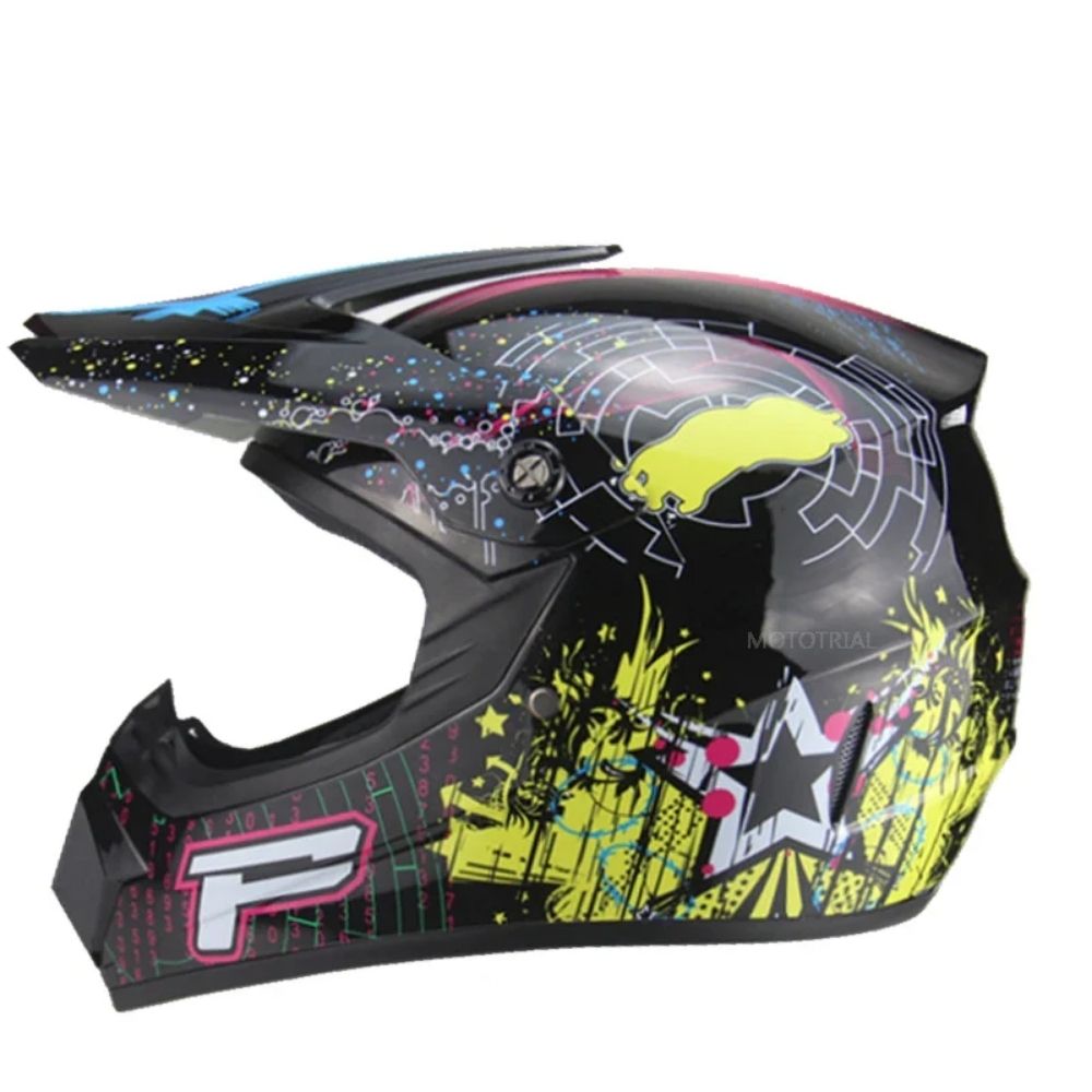 Casque Moto Enfant Homologué – WildRush Kid