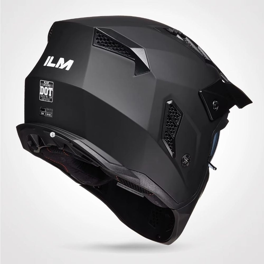Casque Moto Modulable ILM Homme-Femme – Homologué ECE – Sécurité & Polyvalence 4-en-1