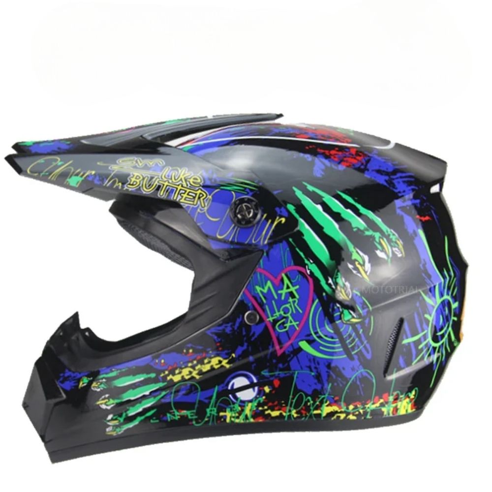 Casque Moto Enfant Homologué – WildRush Kid