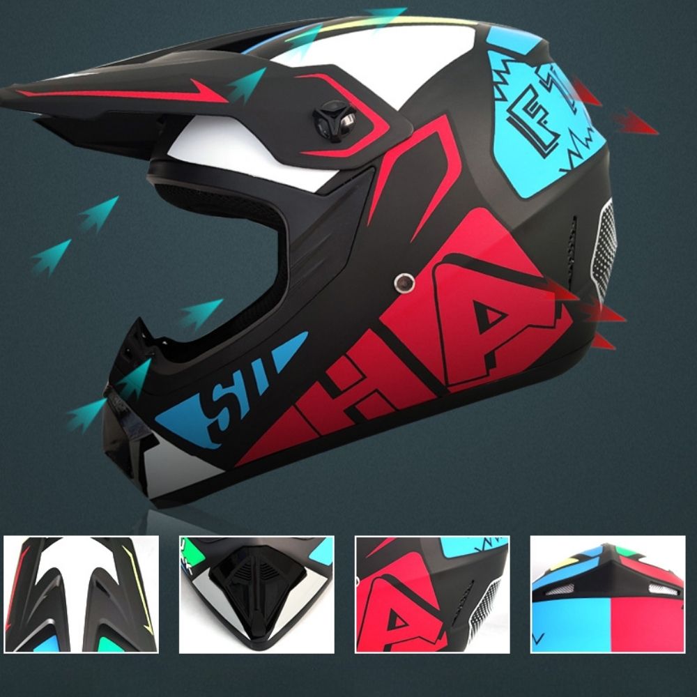 Casque Moto Enfant Homologué – WildRush Kid
