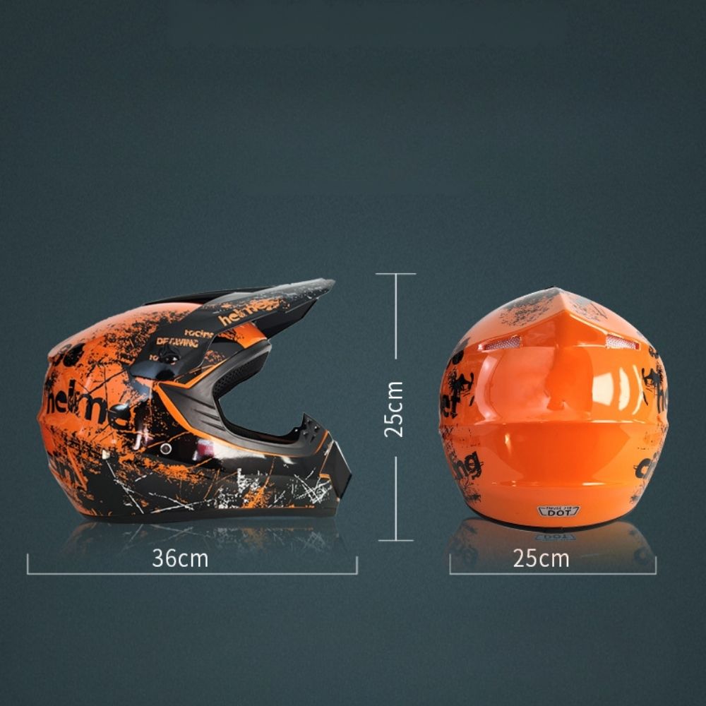 Casque Moto Enfant Homologué – WildRush Kid