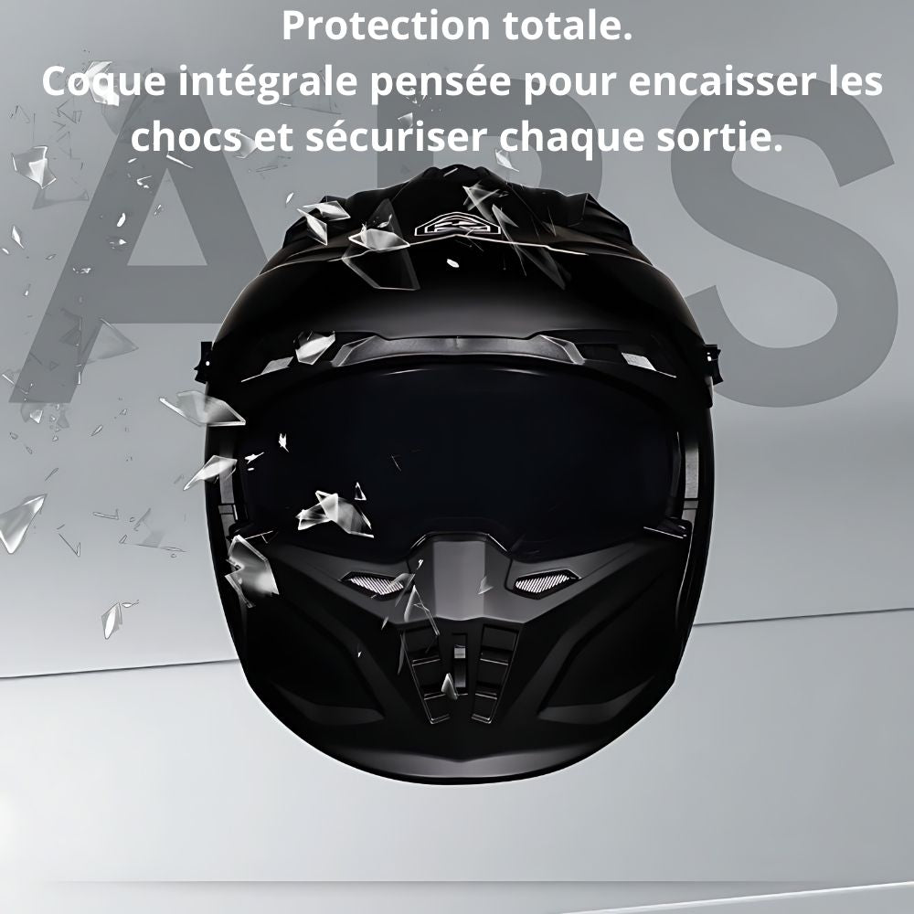 Casque Moto Cross IronClaw – Puissance & Sécurité Off-Road