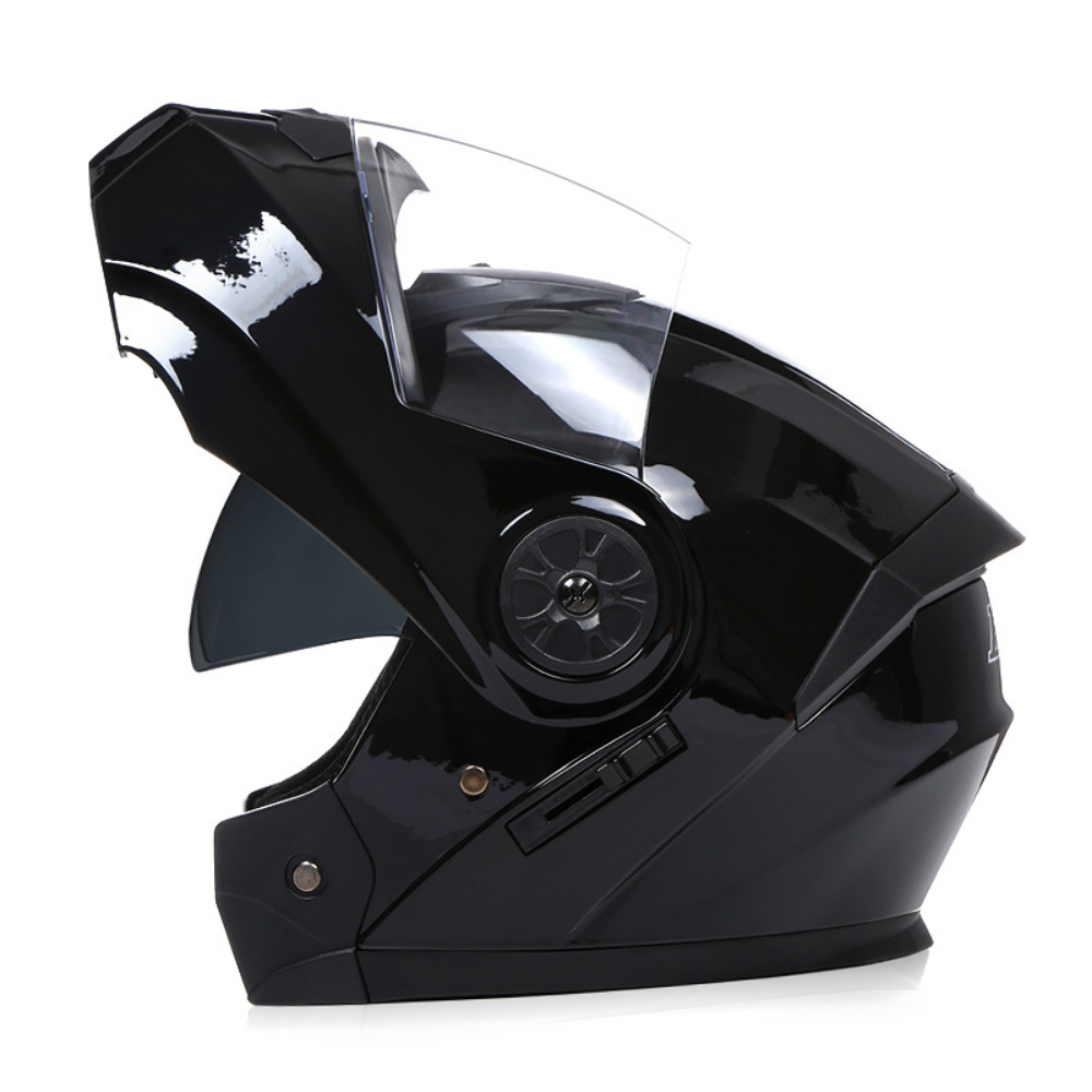 Casque Moto Modulable UNYX™ – Double Visière Anti-Buée & Homologué ECE – Sécurité et Confort Universel