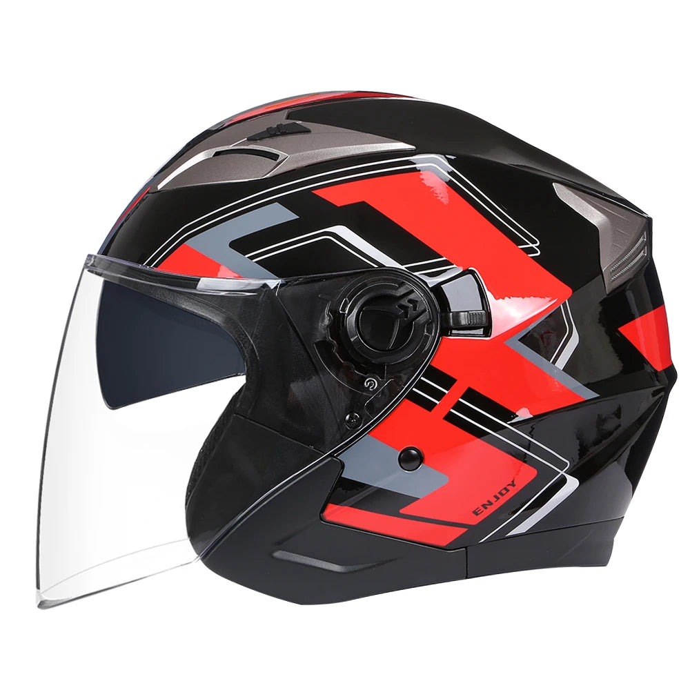 Casque Scooter Urban Spirit Homme-Femme – Homologué ECE | Double Visière & Léger
