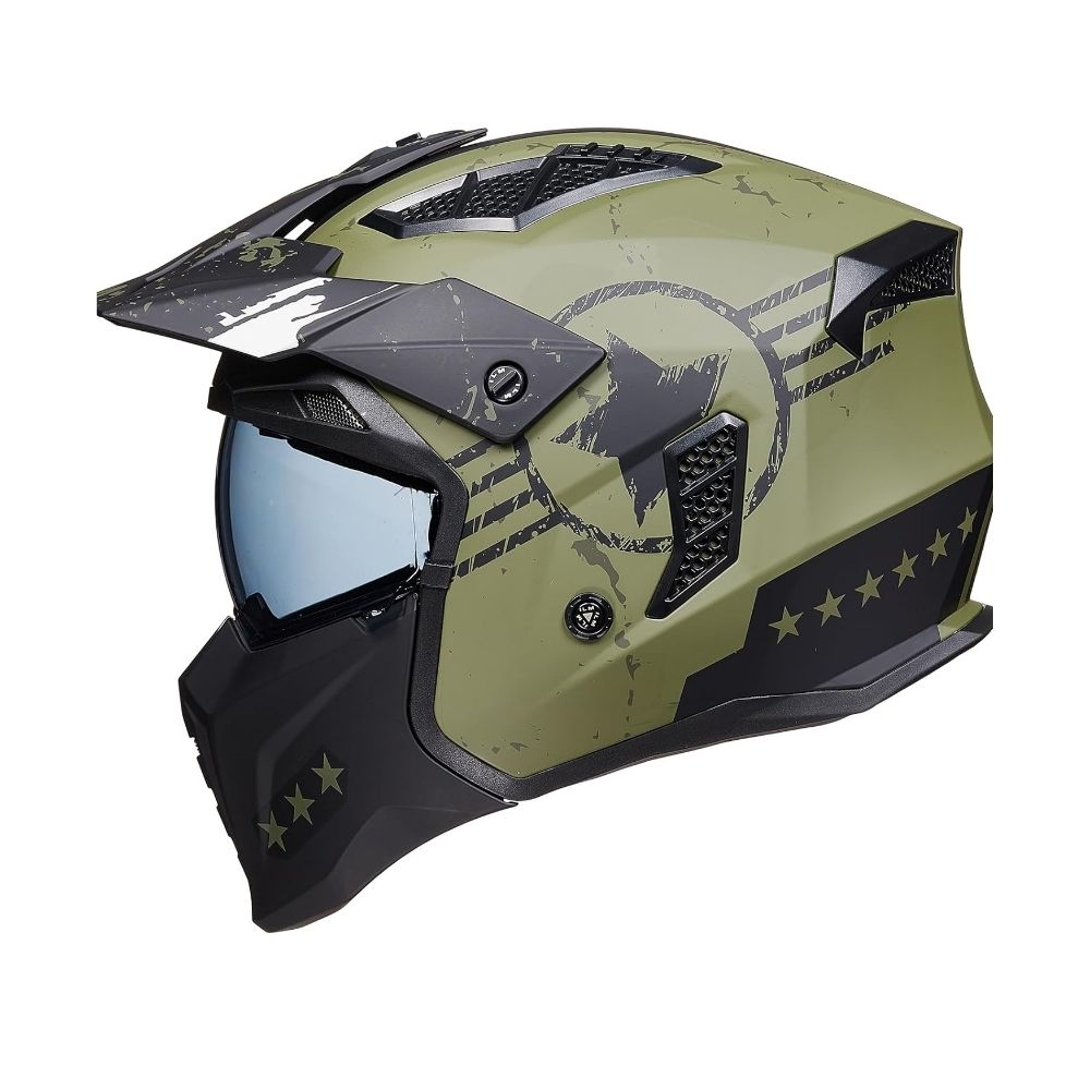 Casque Moto Modulable ILM Homme-Femme – Homologué ECE – Sécurité & Polyvalence 4-en-1