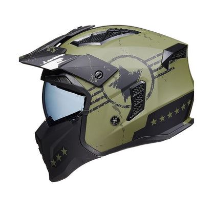 Casque Moto Modulable ILM Homme-Femme – Homologué ECE – Sécurité & Polyvalence 4-en-1
