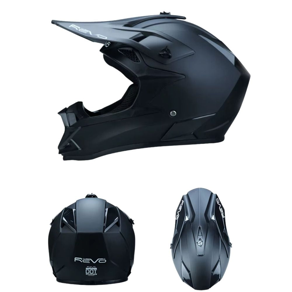 Casque Moto Cross Inferno – Légèreté, Sécurité & Style Agressif