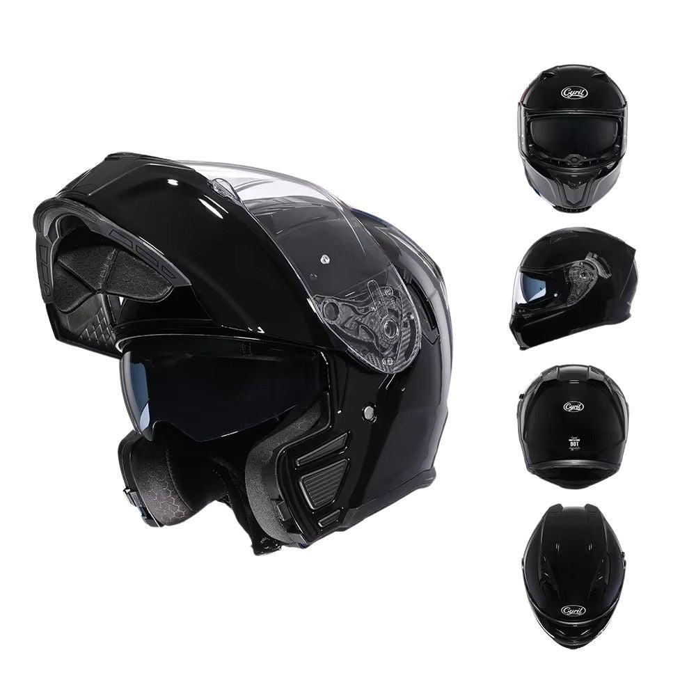 Casque Moto Modulable NEXORA™ – Double Visière Homologué ECE – Protection & Style Urbain Homme-Femme