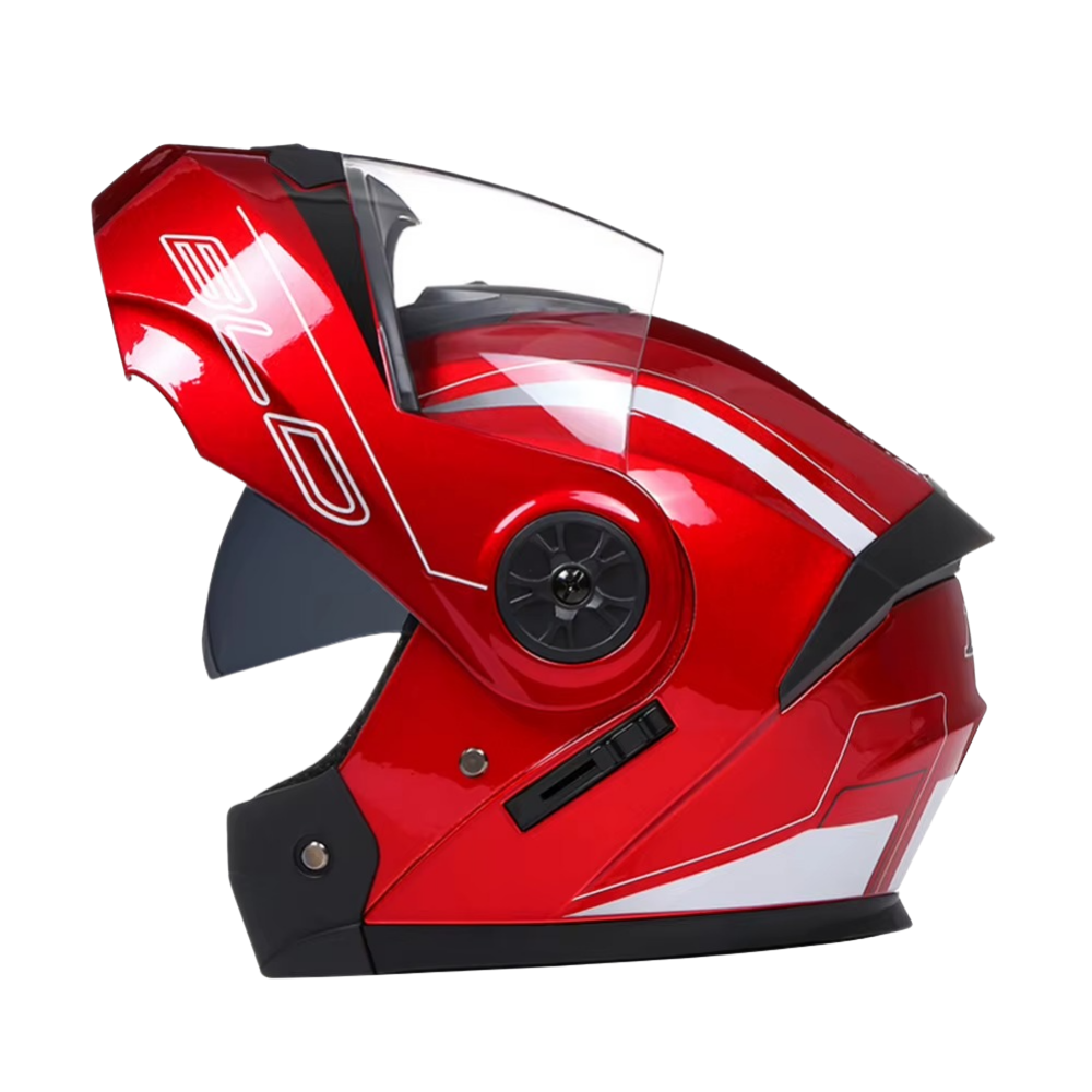 Casque Moto Modulable UNYX™ – Double Visière Anti-Buée & Homologué ECE – Sécurité et Confort Universel