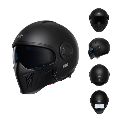 Casque Modulable Moto Homme-Femme VERSATIS – Polyvalence, Homologué ECE