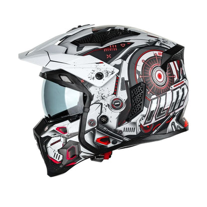 Casque Moto Modulable ILM Homme-Femme – Homologué ECE – Sécurité & Polyvalence 4-en-1