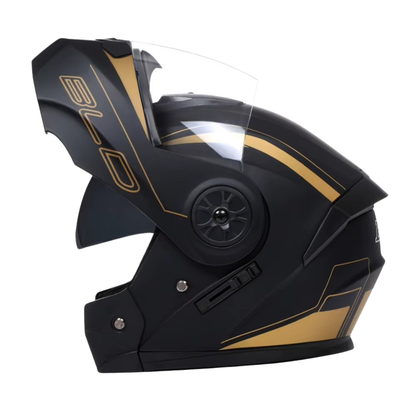 Casque Moto Modulable UNYX™ – Double Visière Anti-Buée & Homologué ECE – Sécurité et Confort Universel