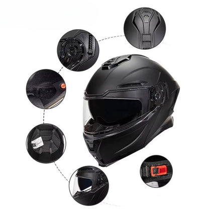 Casque Moto Modulable Pearl Vision – Homme & Femme – Homologué ECE Silence & Confort