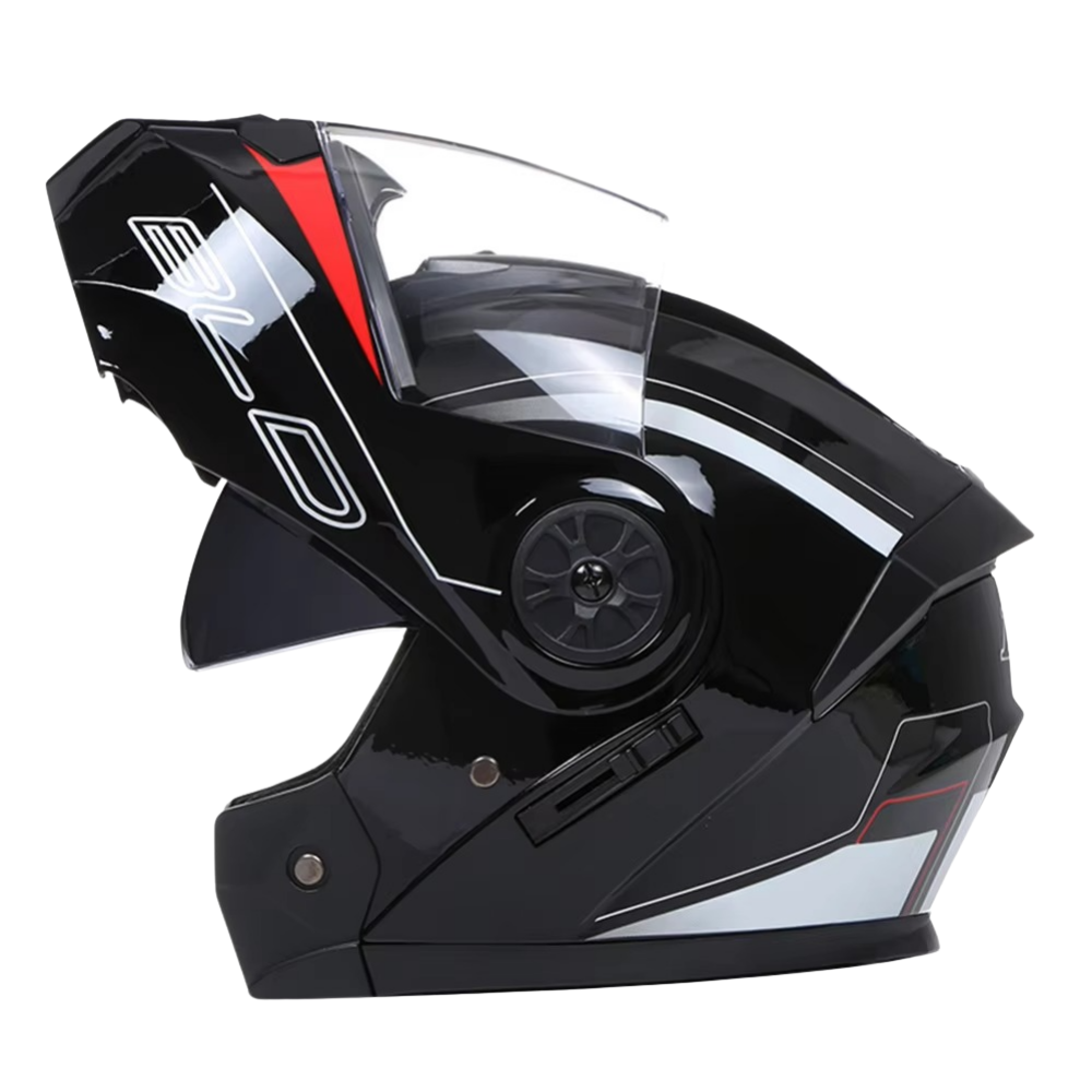 Casque Moto Modulable UNYX™ – Double Visière Anti-Buée & Homologué ECE – Sécurité et Confort Universel