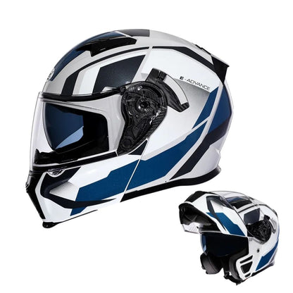 Casque Moto Modulable NEXORA™ – Double Visière Homologué ECE – Protection & Style Urbain Homme-Femme