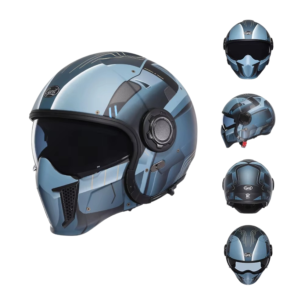 Casque Modulable Moto Homme-Femme VERSATIS – Polyvalence, Homologué ECE