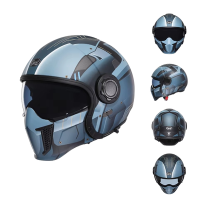 Casque Modulable Moto Homme-Femme VERSATIS – Polyvalence, Homologué ECE