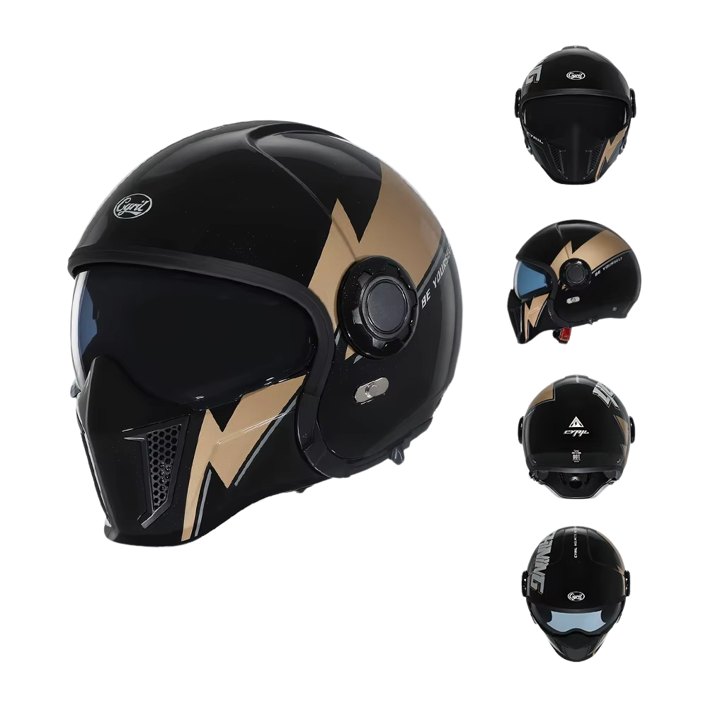 Casque Modulable Moto Homme-Femme VERSATIS – Polyvalence, Homologué ECE