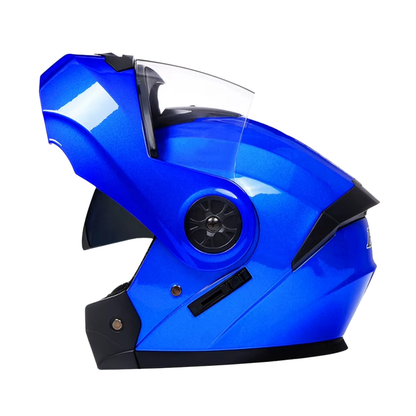 Casque Moto Modulable UNYX™ – Double Visière Anti-Buée & Homologué ECE – Sécurité et Confort Universel