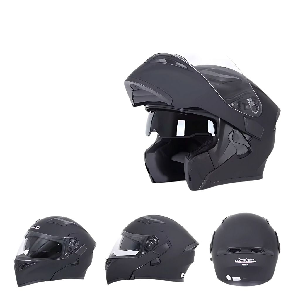 Casque Moto Modulable IronGuard – Double Visière Antibuée – Homologué ECE