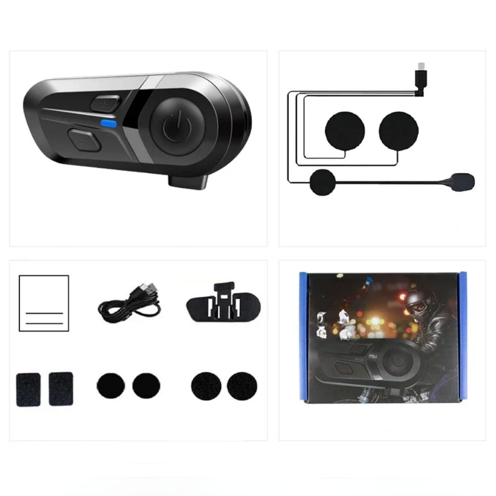 Intercom Bluetooth Moto – Communication Fluide & Sécurisée