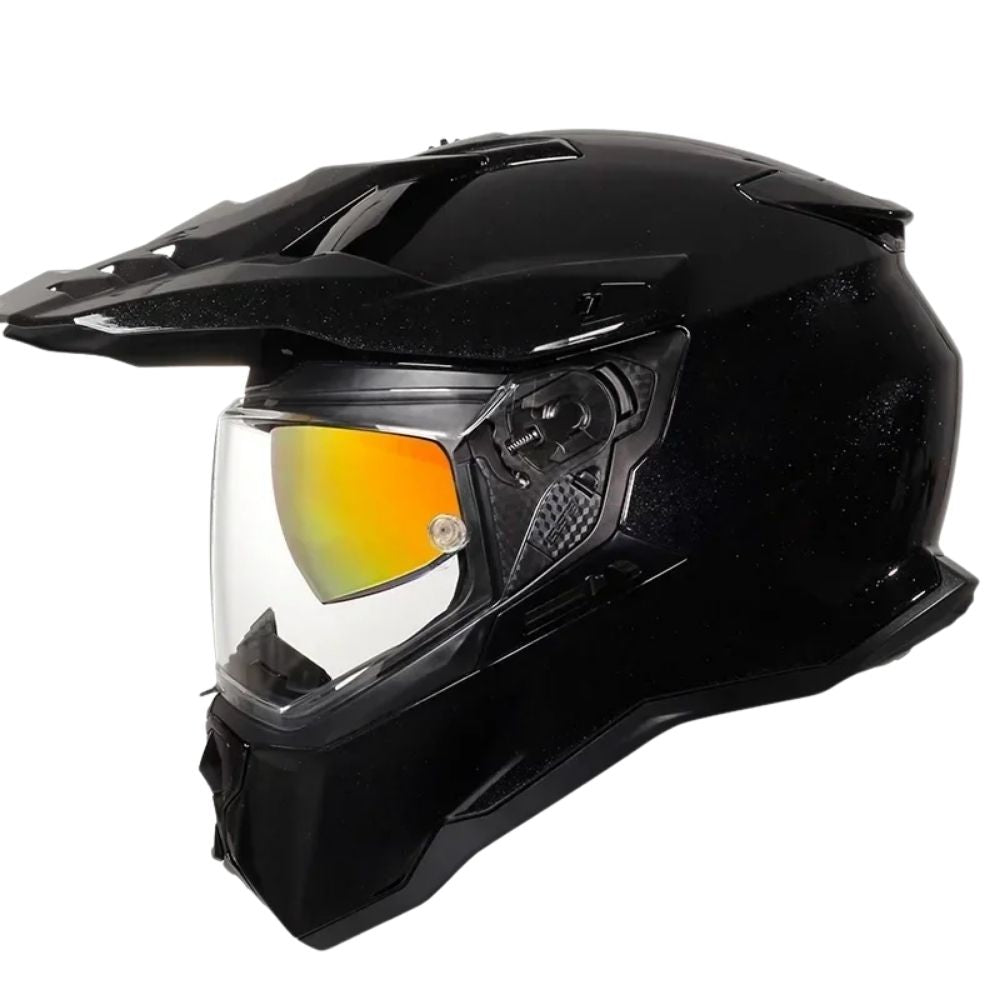 Casque Moto Cross Homologué Blaze – Double Visière, Sécurité & Confort Off-Road