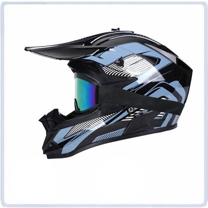 Casque Moto Cross Inferno – Légèreté, Sécurité & Style Agressif
