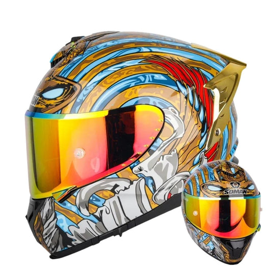 Casque Moto Intégral Homme-Femme | Homologué ECE – VenomX