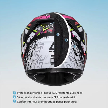 Casque Moto Enfant Homologué ECE – Speedy Kid