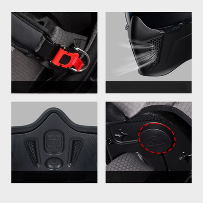 Casque Modulable Moto Homme-Femme VERSATIS – Polyvalence, Homologué ECE