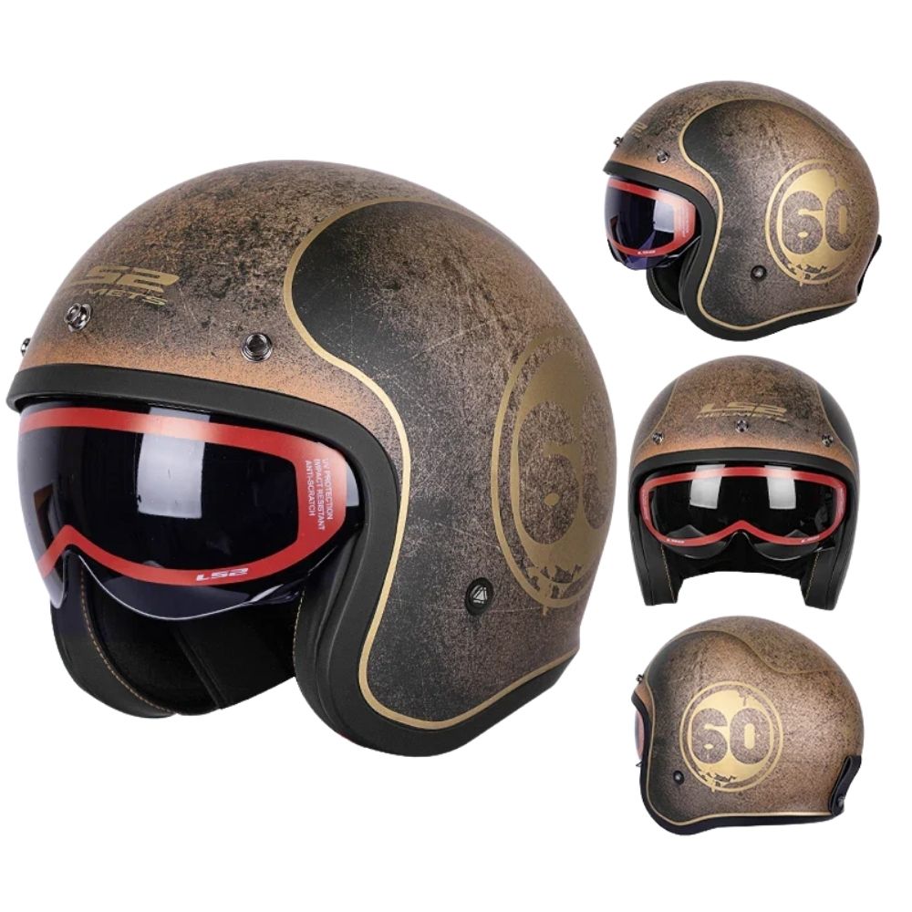 Casque Moto Jet Homme – Femme Iron Fang | Homologué ECE