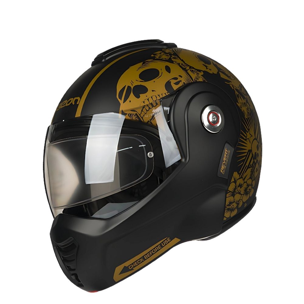 Casque Moto Modulable LIBERTYON™ – Liberté & Sécurité en Route – Homologué ECE