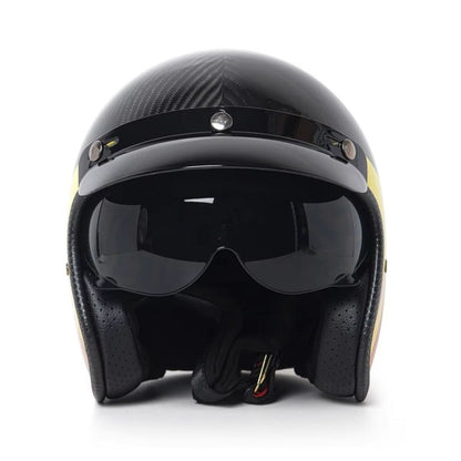 Casque moto jet carbone CarbonEdge™ homme & femme – Ultra léger homologué | Modaktor