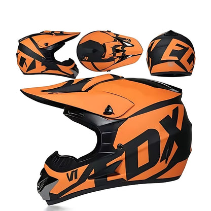 Casque Moto Cross Titan – Sécurité & Confort pour Riders Off-Road