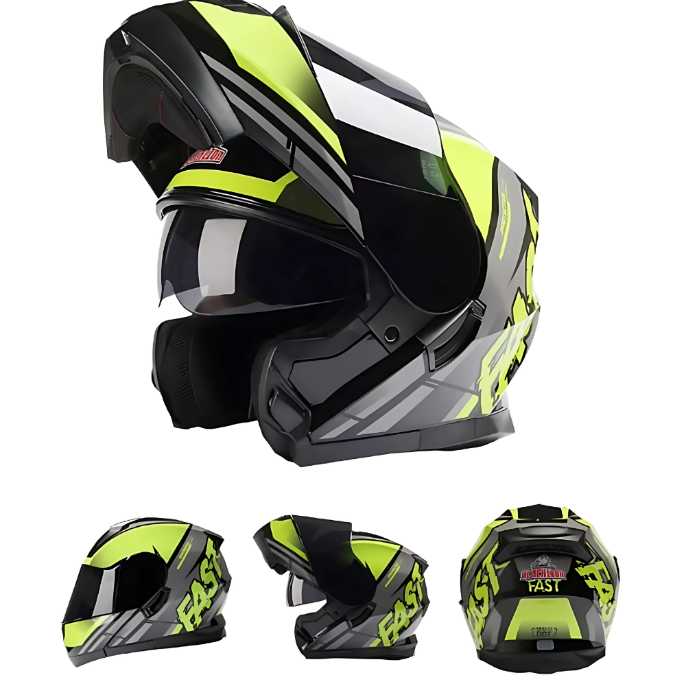 Casque Moto Modulable ROADGUARD™ – Homme-Femme – Homologué ECE – Protection 4 Saisons