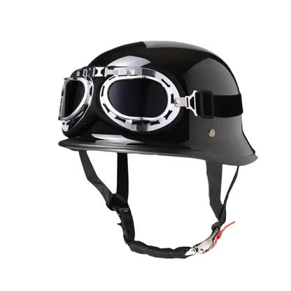 Casque Moto Jet Cruiser 602-D Homme-Femme – Homologué ECE | Style Rétro & Confort Quotidien