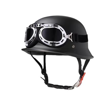 Casque Moto Jet Cruiser 602-D Homme-Femme – Homologué ECE | Style Rétro & Confort Quotidien