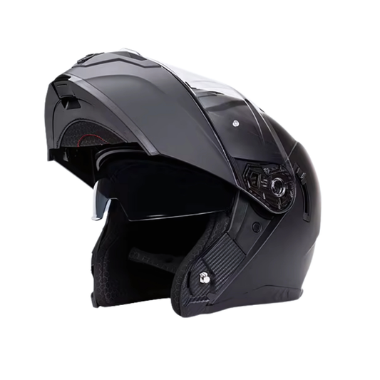 Casque Moto Modulable PROTEK™ – Double Visière, Homologué ECE – Confort, Silence et Protection