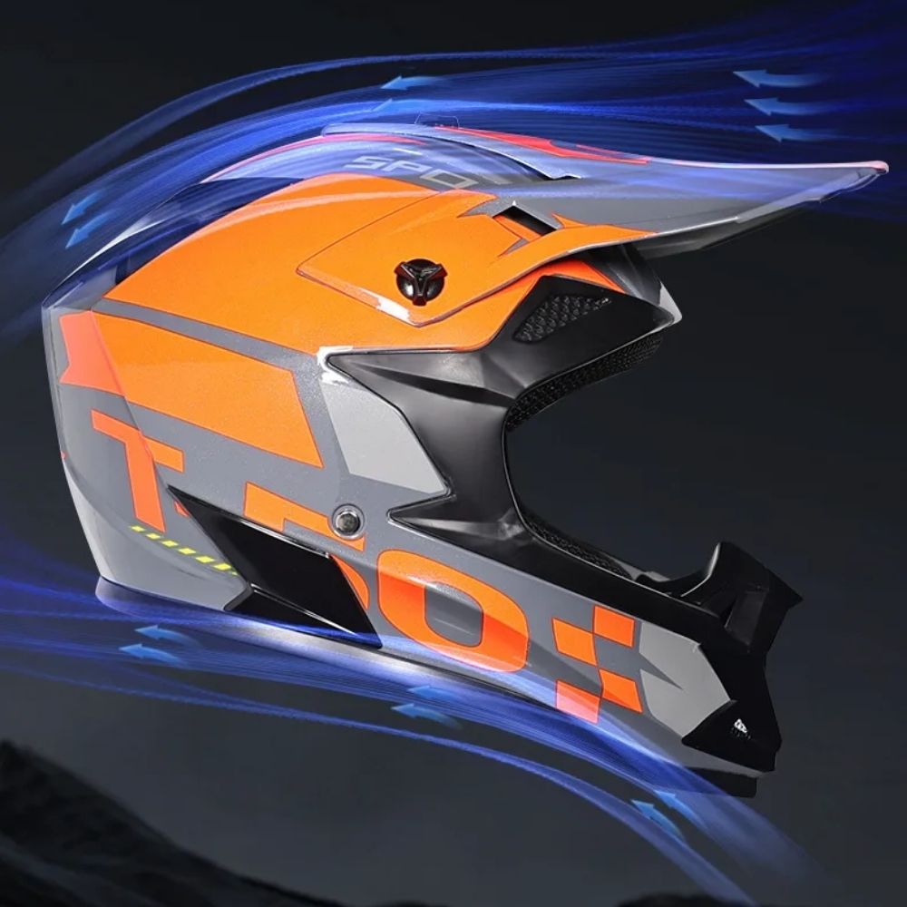 Casque Moto Cross Off Road Adulte – AeroCore | Légèreté, Sécurité & Confort