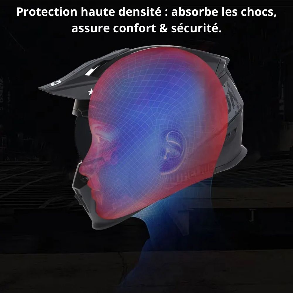 Casque Moto Cross Homme-Femme | Homologué ECE – RaptorX