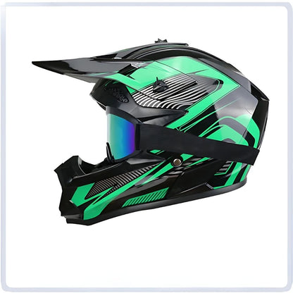 Casque Moto Cross Inferno – Légèreté, Sécurité & Style Agressif