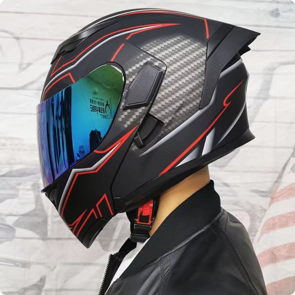 Casque Moto Modulable IronGuard – Double Visière Antibuée – Homologué ECE