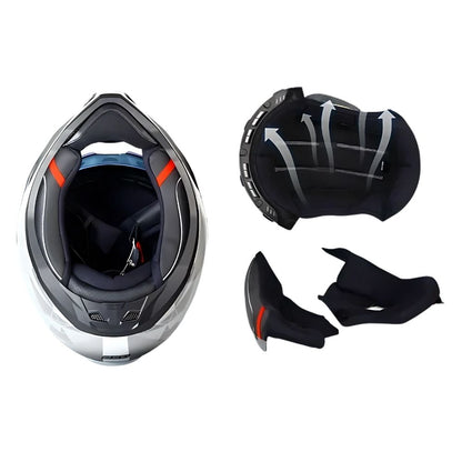 Casque Moto Cross Homologué Blaze – Double Visière, Sécurité & Confort Off-Road