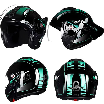 Casque Moto Modulable LIBERTYON™ – Liberté & Sécurité en Route – Homologué ECE