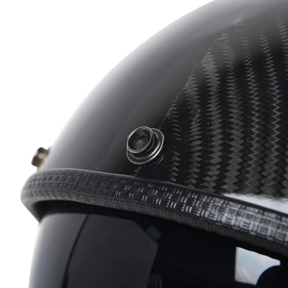 Casque moto jet carbone CarbonEdge™ homme & femme – Ultra léger homologué | Modaktor