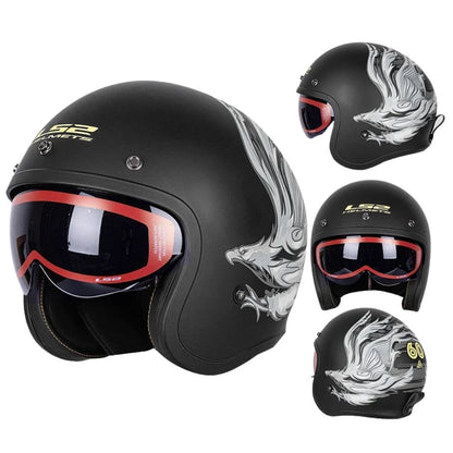 Casque Moto Jet Homme – Femme Iron Fang | Homologué ECE